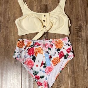 Brand new Cupshe high waisted bikini